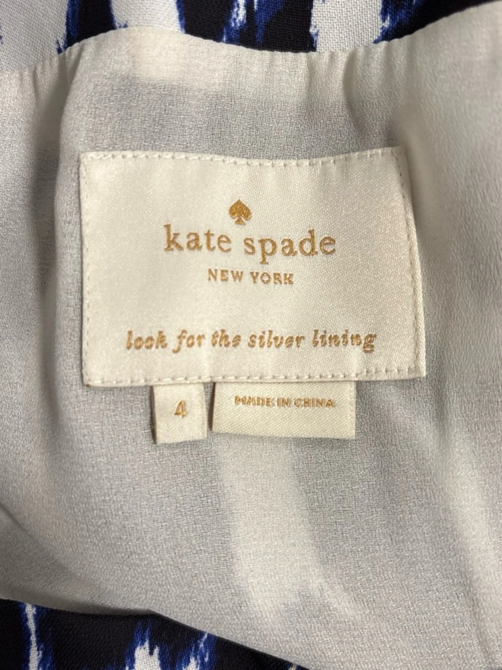 Kate Spade Black and White Leopard Print Short Sleeve Dress